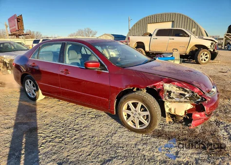 2004 Honda Accord Ex z USA, uszkodzony, nr VIN 1HGCM665X4A072106